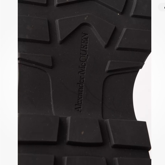 Alexander McQueen tread slick knee high boots - Picture 4 of 6